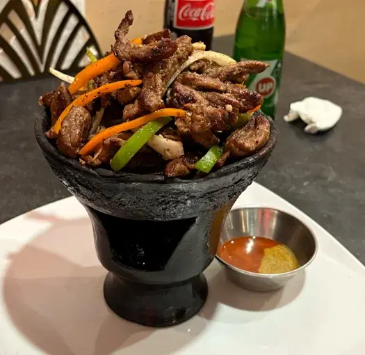 Shiro - Chickpea stew at Horeb Restaurant Calgary